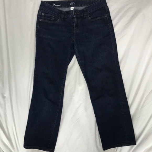 Ann Taylor LOFT cropped boyfriend fit jeans - Picture 5 of 5